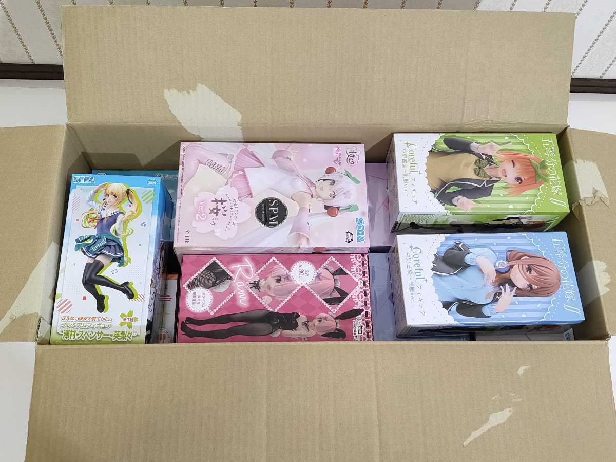 未開封 1円～】プライズフィギュア 14体詰め合わせ (五等分の花嫁 