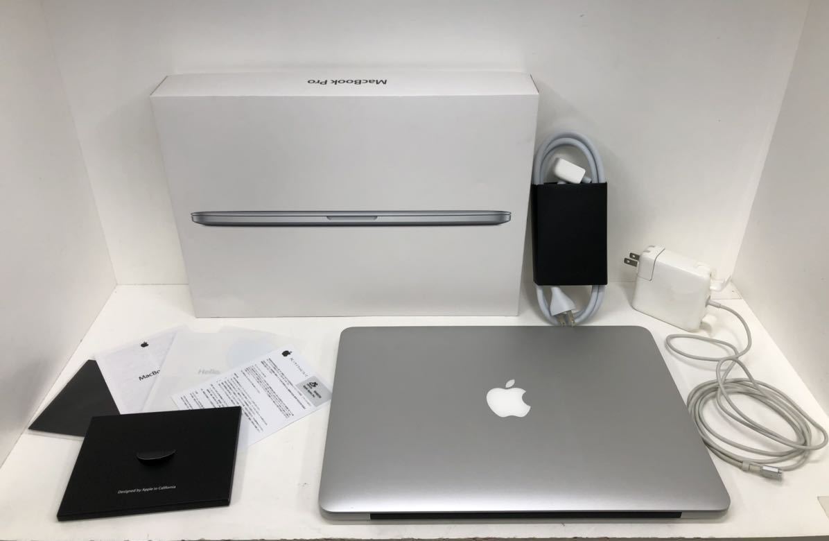 MacBook Apple Pro com: Laptop Retina Intel 13.3-Inch 13インチ 13.3