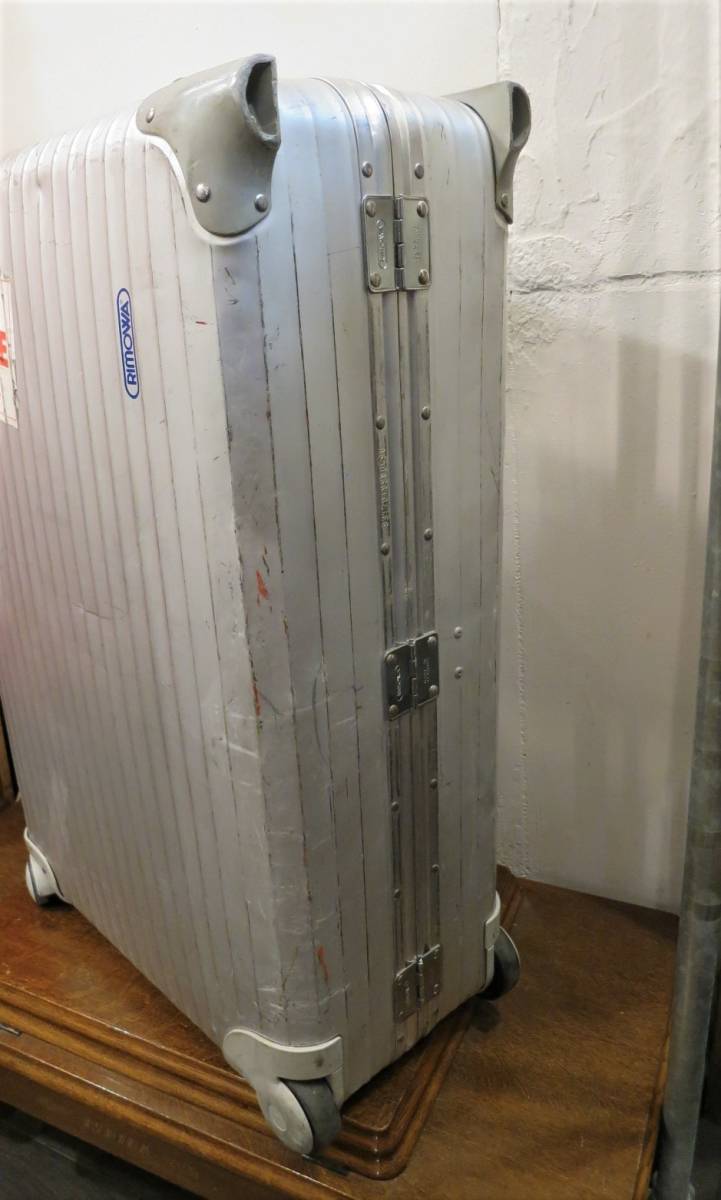 ☆RIMOWA リモワ / ヴィンテージ スーツケース 4輪 シルバー 大型