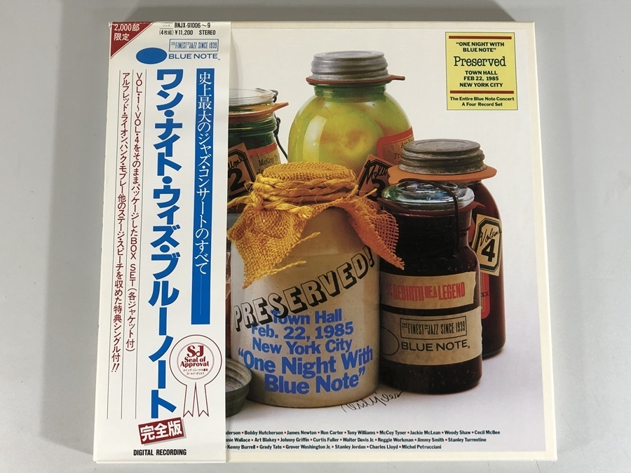 Night With 4LP BOXOne Preserved ブルーノート : One with Blue