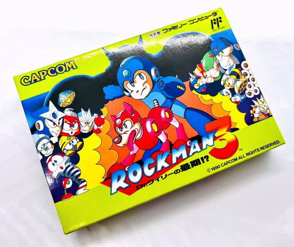 □新品未開封品・極美品□ファミコンソフト□FC□ロックマン3 Dr 