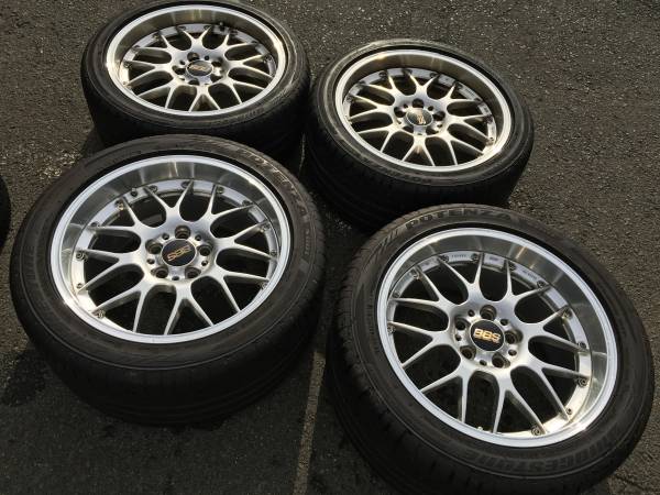 POTENZA S001 ＋BBS　タイヤ/ホイール18インチ　１台分