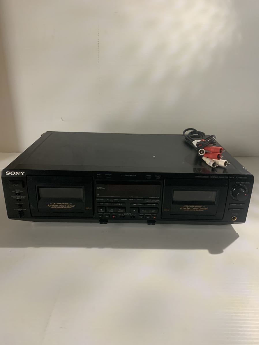 ソニー　カセットデッキ　TC-WE825S 整備動作品 ソニー カセットデッキ TC-WE825S 整備動作品 SONY カセットデッキ TC