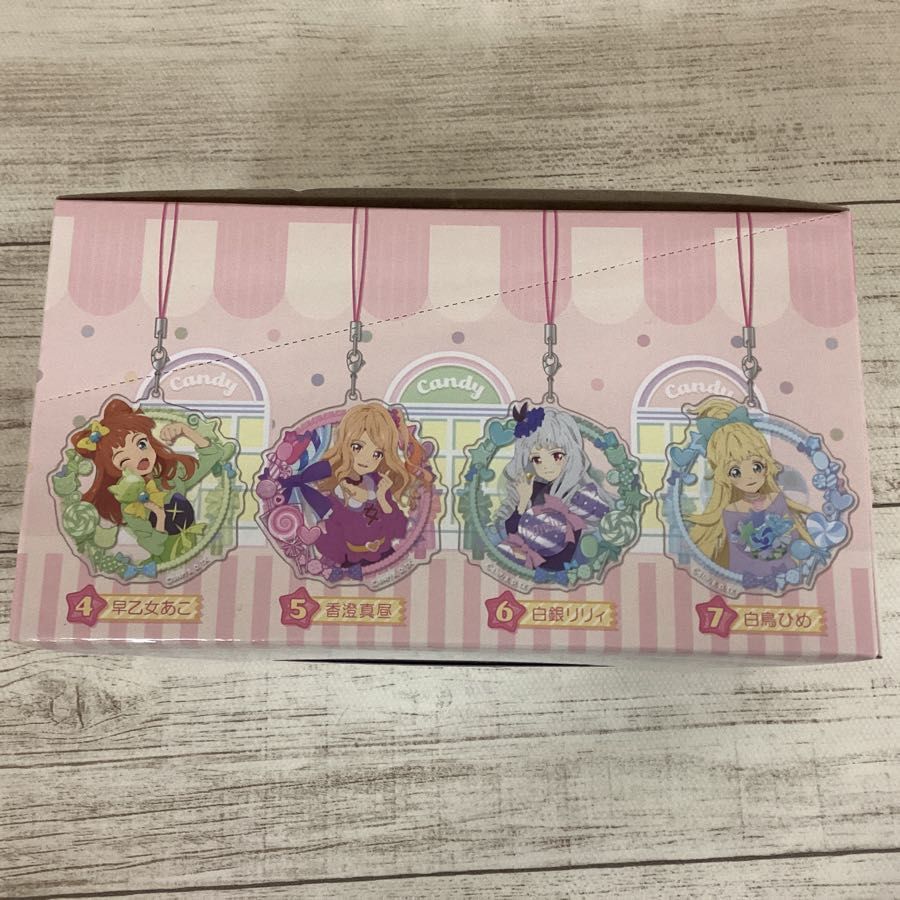アイカツスターズ! きゃらふぃーゆアクリルストラップ-パステルキャンディ- 9点 未開封】アイカツスターズ！ きゃらふぃーゆアクリルストラップ