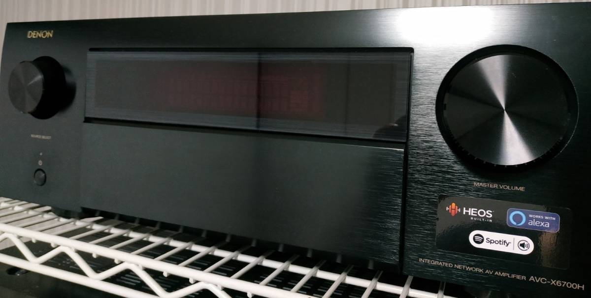 プレミアムAVサラウンドアンプ】DENON AVC-X6700H 1円～☆ほぼ新品 5年
