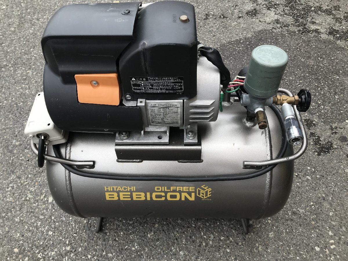 ベビコン HITACHI 2026年最新Yahoo!オークション エアーコンプレッサー 
