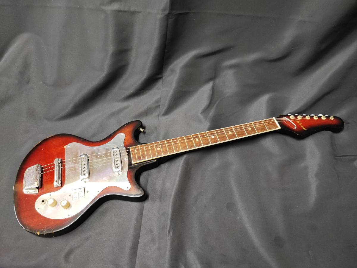 エレキギター Kawai 日本製 ギター STEEL REINFORCED NECK ジャンク 管 