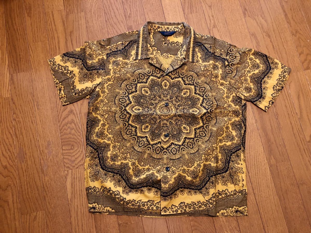 TENDERLOIN テンダーロイン T-PAISLEY SHT ペイズリー 半袖 シャツ
