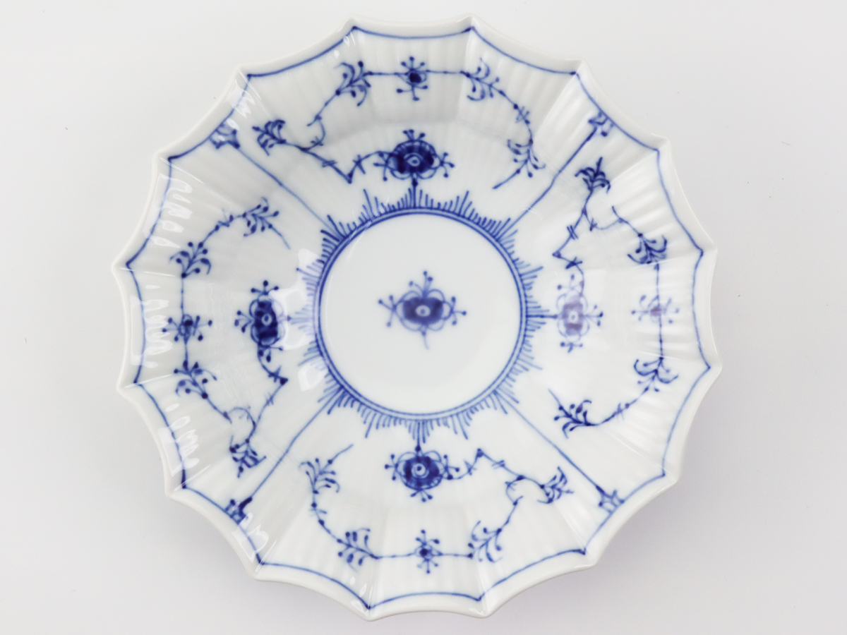 ROYAL COPENHAGEN ロイヤルコペンハーゲン ブルーフルーテッド シェル
