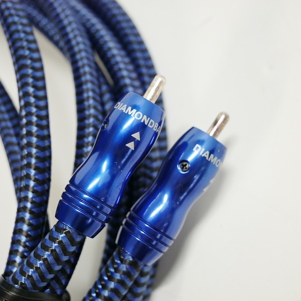 audioquest DIAMOND BACK RCA ケーブル ペア 約 2.0 m オーディオ