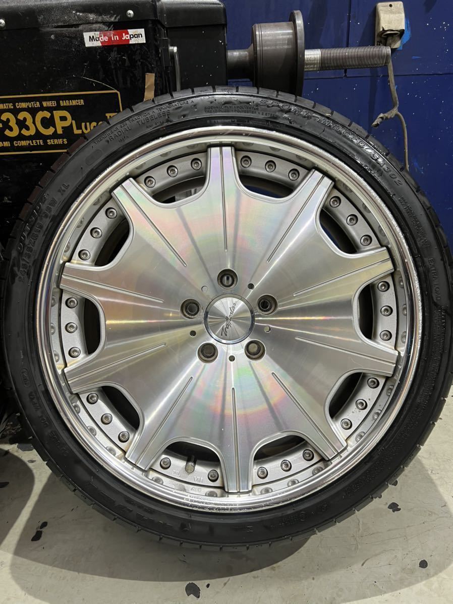 trafficstarトラフィックスター DTX 19インチ 8.5j 9.5j バリ山 