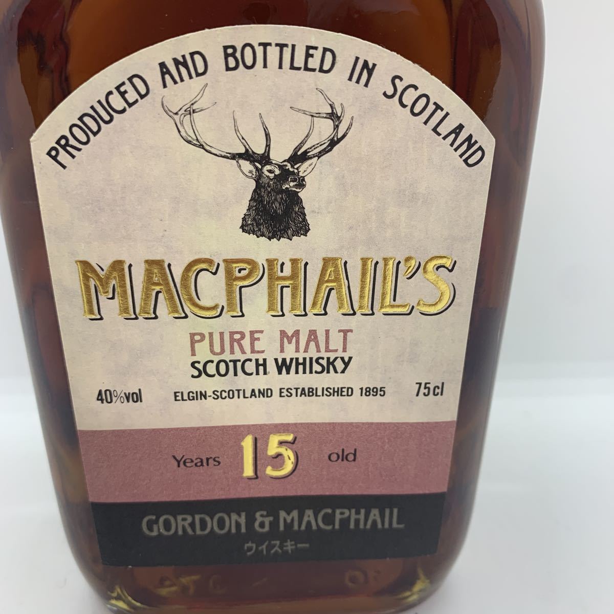 MACPHAIL'S (マクファイルズ) 15年 ピュアモルト スコッチ ウイスキー