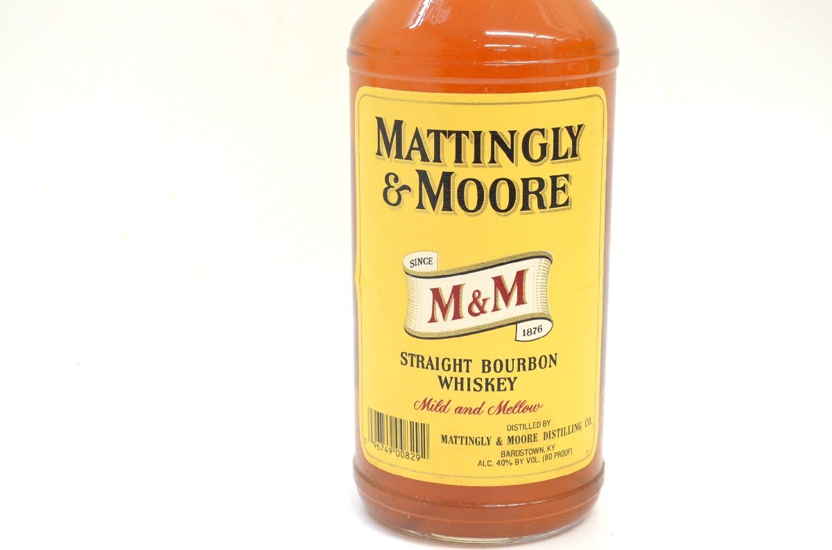 【未開栓】 MATTINGLY&MOORE マッティングリー ムーア 5年 31 未開栓 MATTINGLY&MOORE Mattingly Moore マッティングリー&amp