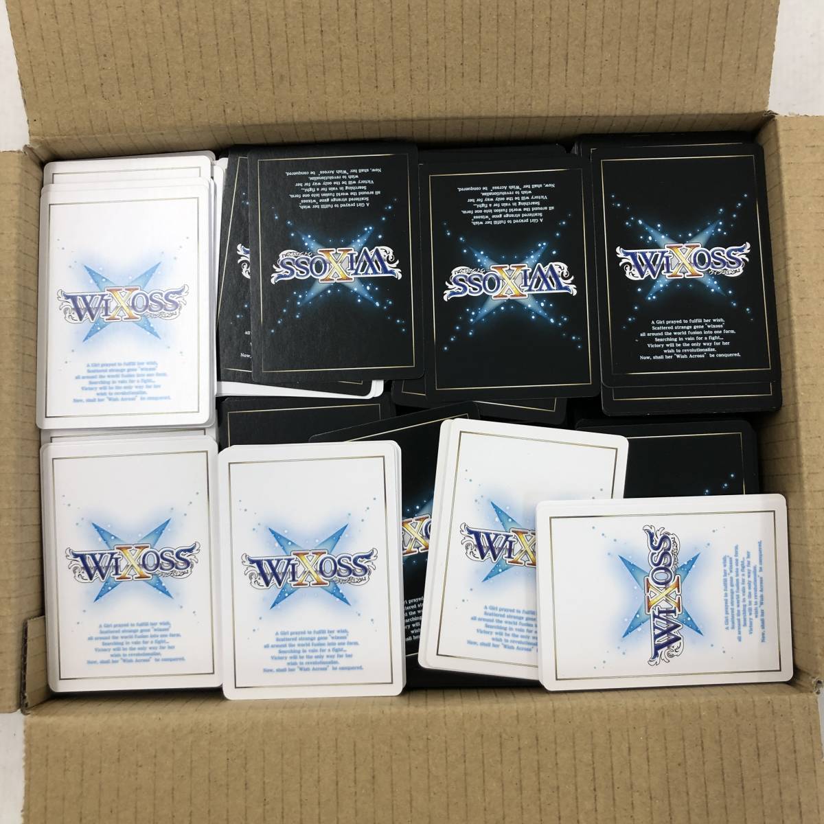 1円~】 TCG WIXOSS ノーマルカードまとめ 約5kg LC混在 裏面白黒両方 
