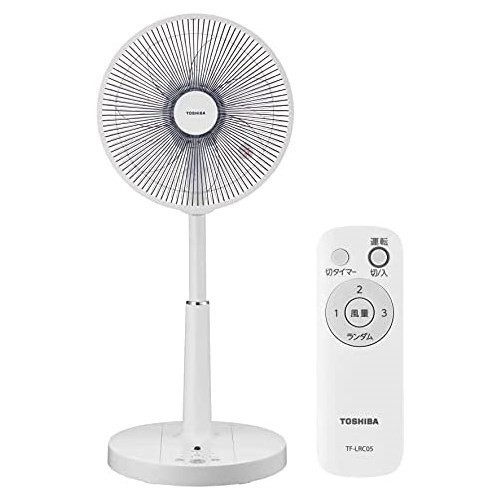 人気定番，SALE 東芝 リビング 扇風機 TF-30AL24 7枚羽根 風量 3段階 ランダム風 切タイマー リモコン付 品 ホコリ防止加工 首振り AC ホワイト(扇風機)｜売買されたオークション情報、yahooの商品情報をアーカイ 扇風機