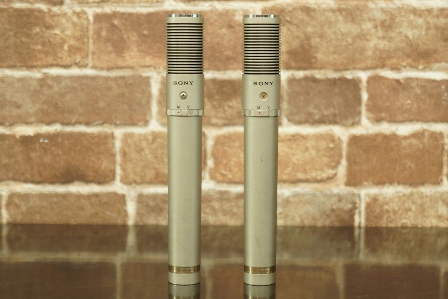 ECM-23F SONY コンデンサーマイク ECM ソニーの昔のコンデンサーマイク