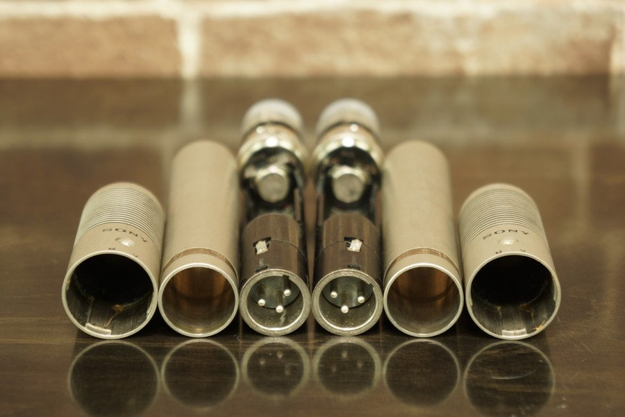 ECM-23F SONY コンデンサーマイク ECM ソニーの昔のコンデンサーマイク