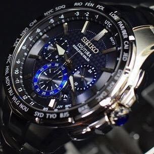 新品即納 メーカー取り寄せ品「誤差10万年に1秒」 SSG009 SEIKO セイコー 上級コーチュラ新型電波ソーラー クロノグラフ 逆輸入 腕時計