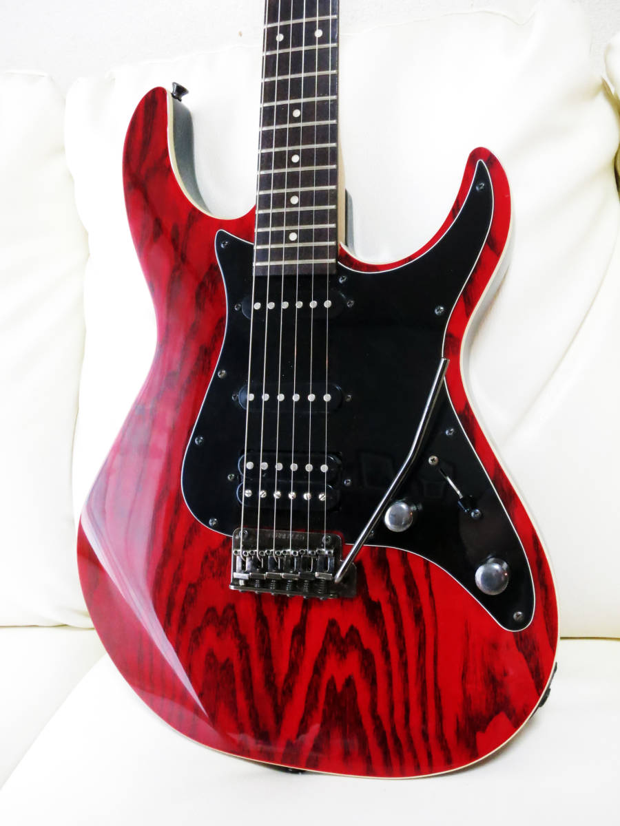 FERNANDES FR-40 - Yahoo!オークション シースルーレッド ストラト風