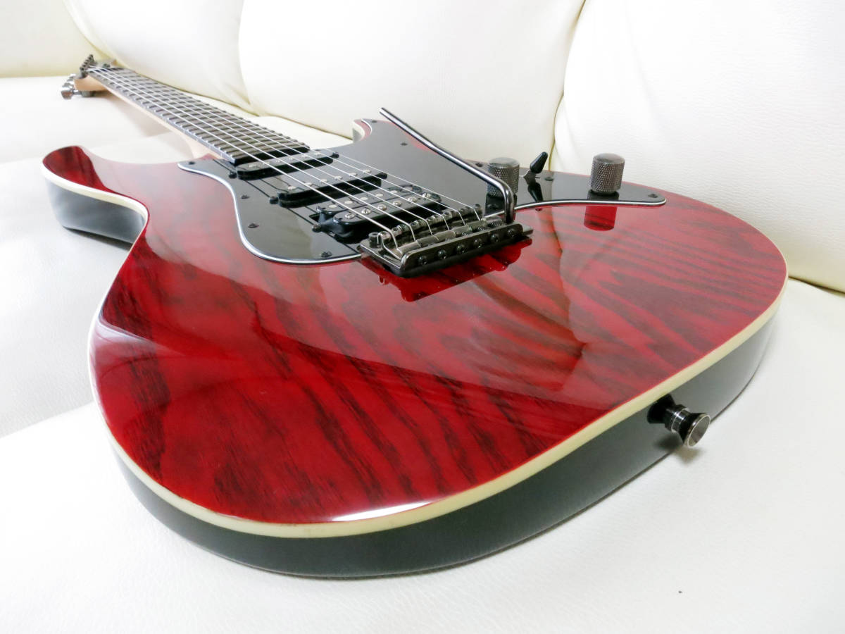 FERNANDES FR-40 - Yahoo!オークション シースルーレッド ストラト風