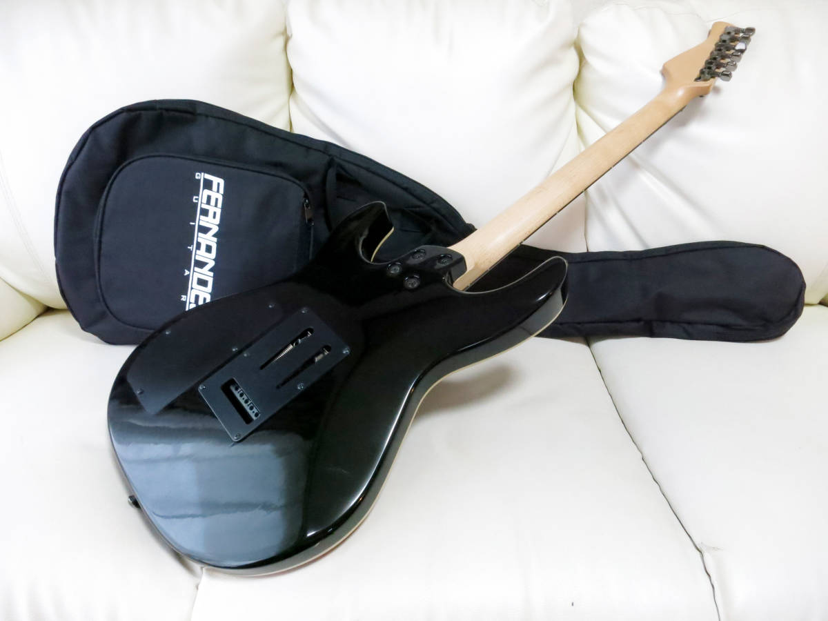 FERNANDES FR-40 - Yahoo!オークション シースルーレッド ストラト風