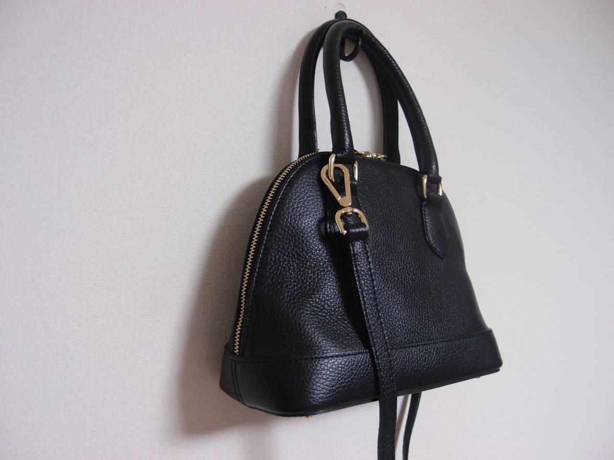 MARCO BIANCHINI BIANCHINI&frasl;マルコビアンキーニ Bianchini 店舗 2WAYトートバッグマルコビアンキーニ マルコビアンキーニ MARCO BIANCHINI ２WAY レザー ショルダー バッグ ハンドバッグ ブガッティ型 イタリア製