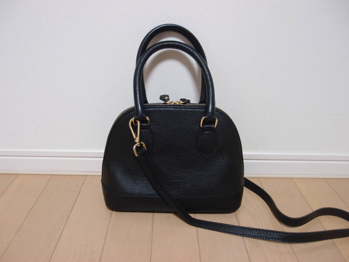MARCO BIANCHINI BIANCHINI&frasl;マルコビアンキーニ Bianchini 店舗 2WAYトートバッグマルコビアンキーニ マルコビアンキーニ MARCO BIANCHINI ２WAY レザー ショルダー バッグ ハンドバッグ ブガッティ型 イタリア製