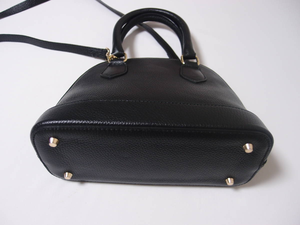 MARCO BIANCHINI BIANCHINI&frasl;マルコビアンキーニ Bianchini 店舗 2WAYトートバッグマルコビアンキーニ マルコビアンキーニ MARCO BIANCHINI ２WAY レザー ショルダー バッグ ハンドバッグ ブガッティ型 イタリア製