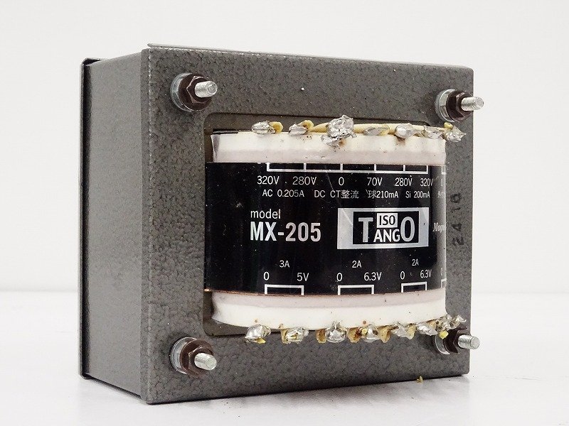 □□TANGO MX-205 電源トランス 1個 タンゴ□□009549125J□□(パーツ