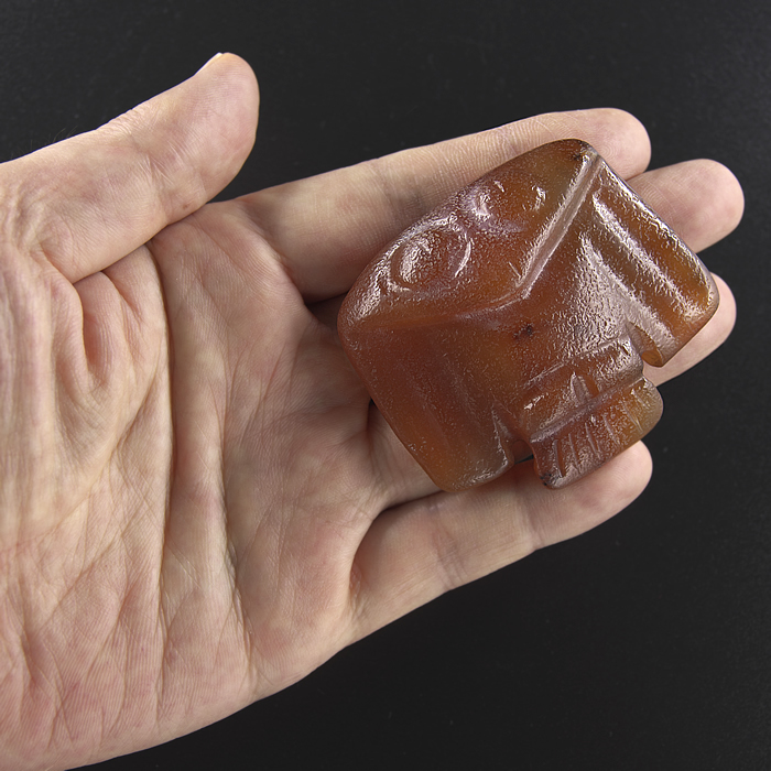 OTA] 古玉・古玩・中国骨董 「瑪瑙鳥」 美術品 [OTA] 瑪瑙鳥