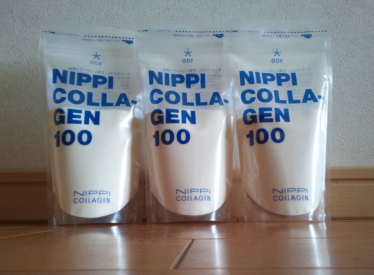 ニッピコラーゲン100 | 110gx3袋セットの通販 by オリオン座