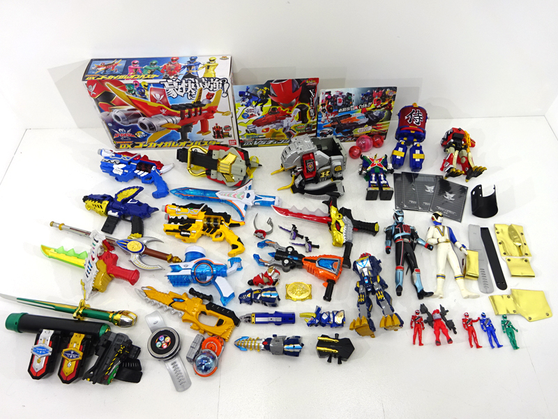 ☆ジャンク☆スーパー戦隊 ロボ 武器 アイテム フィギュア等 まとめ