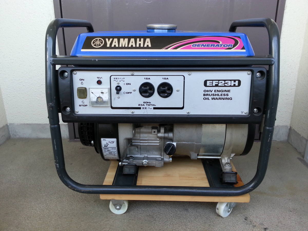 EF23H 発電機 ヤマハ ヤマハ発電機 YAMAHA 公式 - ✨ヤマハ 中古 60Hz 