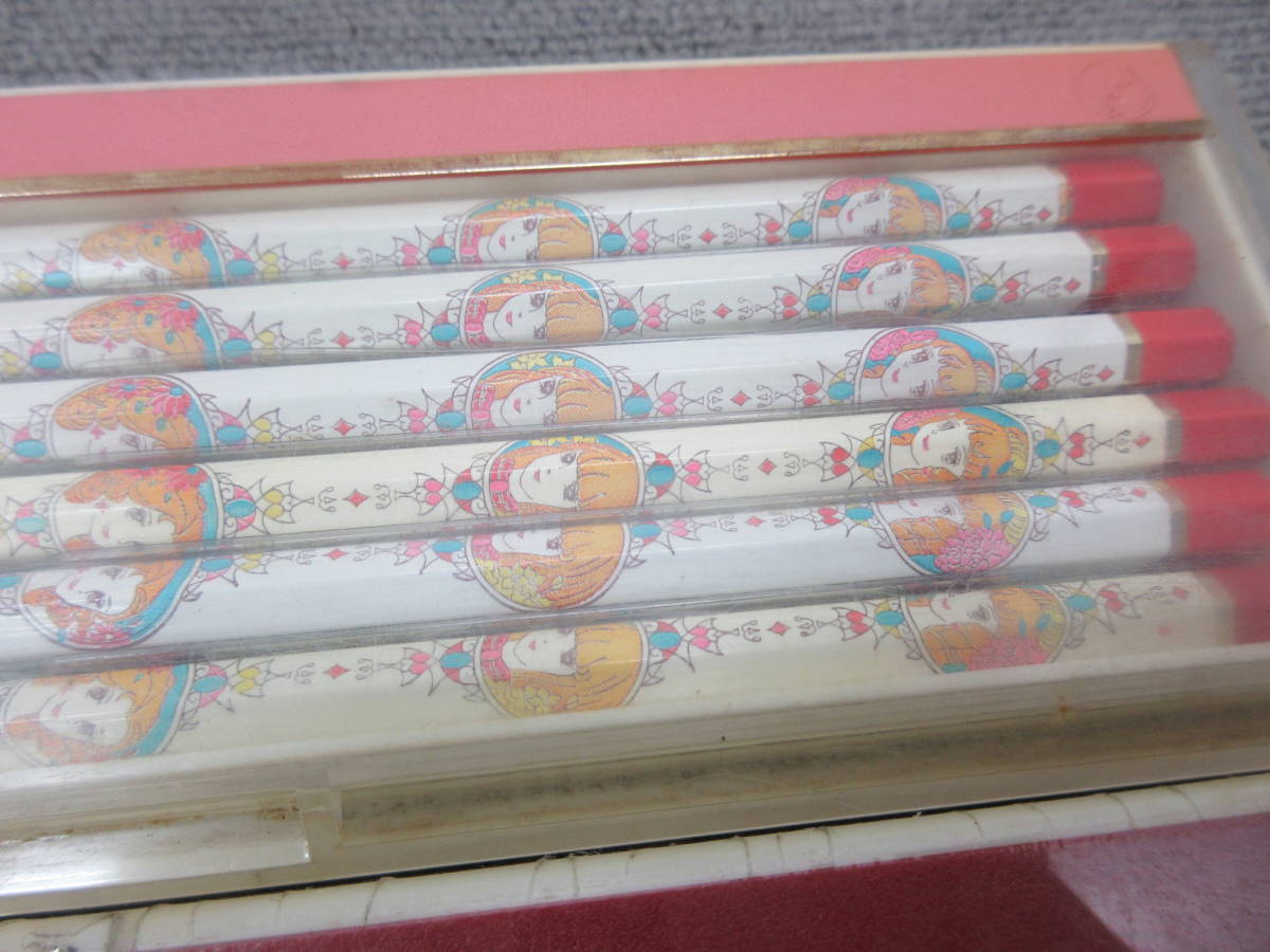 M【7-25】○12 文具店在庫品 三菱鉛筆 uni ユニ 少女 HB 3ダースまとめ