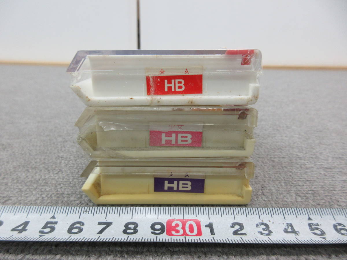 M【7-25】○12 文具店在庫品 三菱鉛筆 uni ユニ 少女 HB 3ダースまとめ