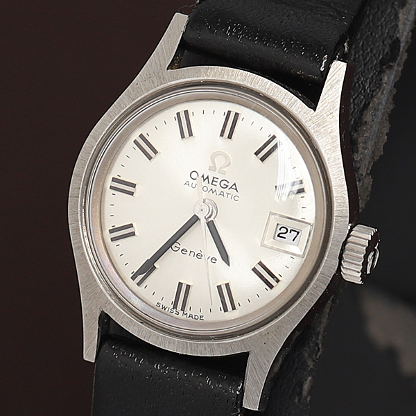 【稼働】オメガ ジュネーブ Geneve レディース 腕時計 1円 オメガ 腕時計 ジュネーブ Geneve GD金具 手巻き レディース 稼働