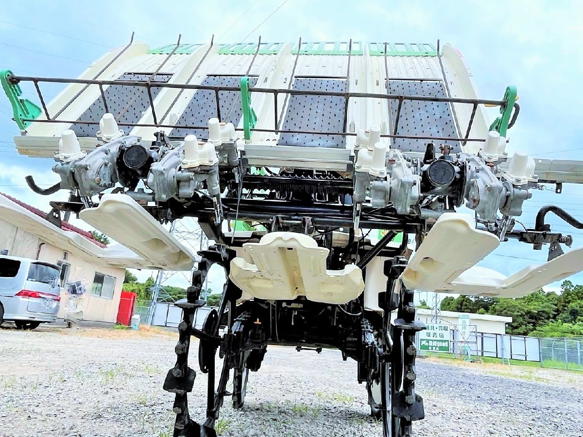売切り ヤンマー 田植機 4条植え VP1 パワステ ロータリー 中古 田植え