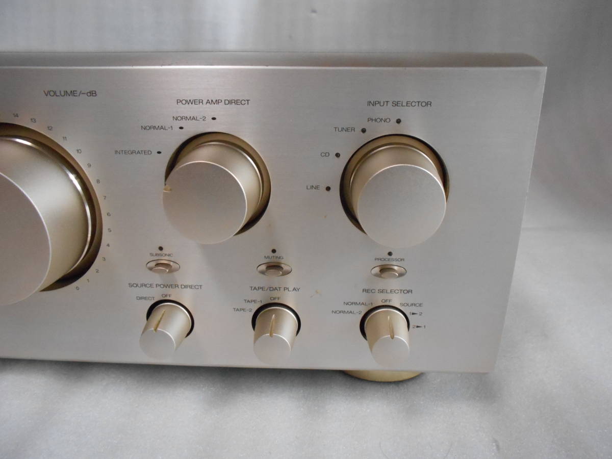 SANSUI AU-α607XR プリメインアンプ メンテナンス済 一般 アンプ