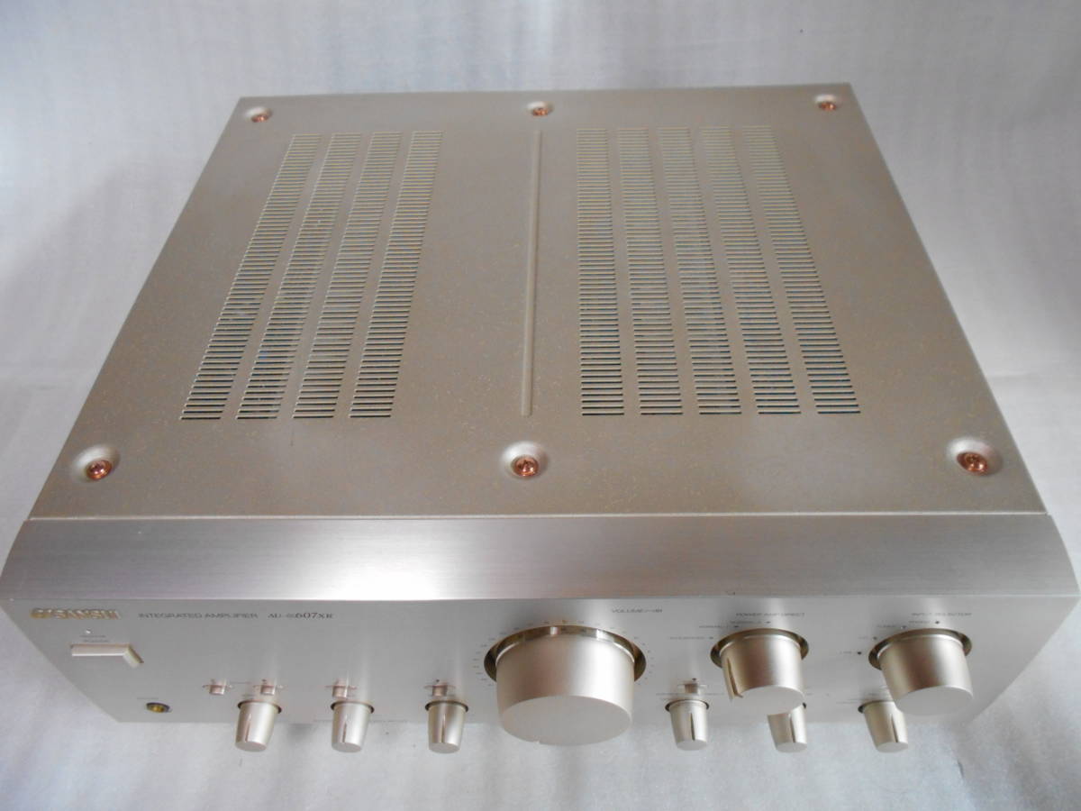 SANSUI AU-α607XR プリメインアンプ メンテナンス済 一般 アンプ