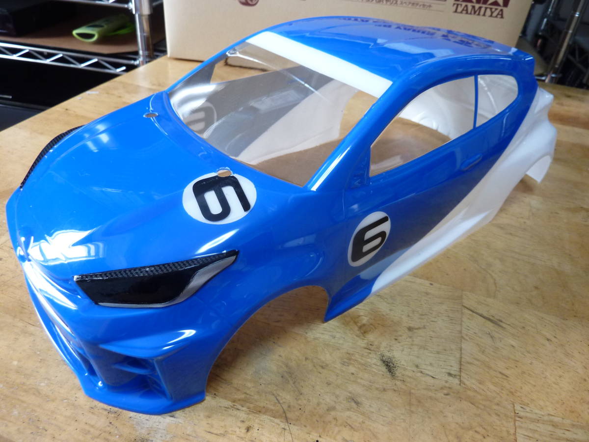タミヤ ヤリス ボディ ブリリアントブルー （MINI GT トミカ