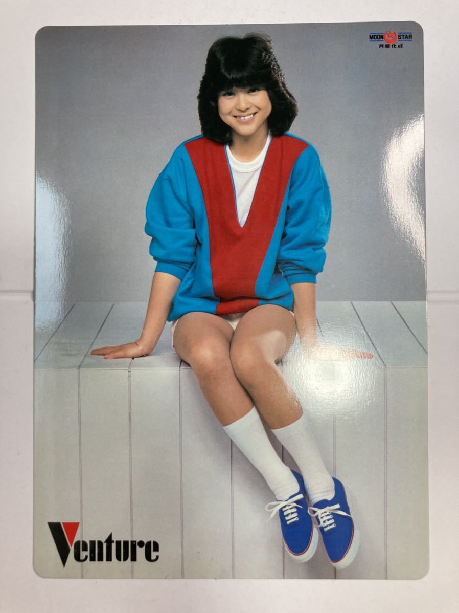 月星シューズ 松田聖子 バイオフェック カードセット下敷き２１枚セット 当時物 未使用 松田聖子 下敷き 月星シューズ スニーカー 靴 非売品