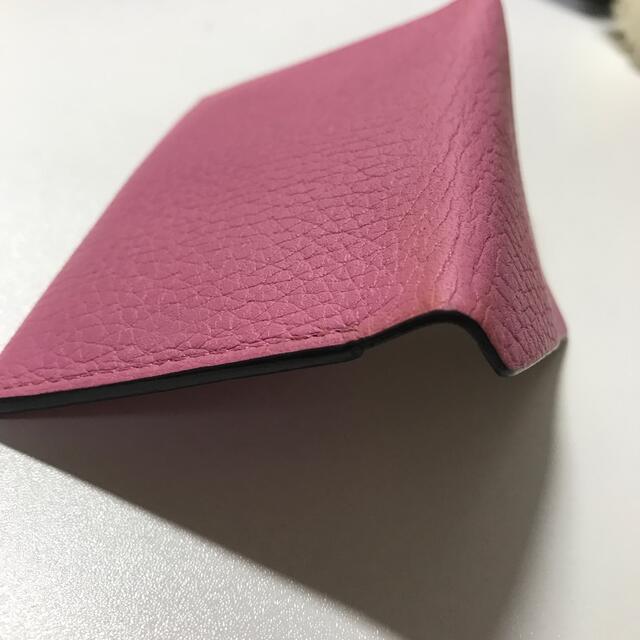 MOYNAT モワナ カードケース ホルダー レザー 名刺入れ ピンク
