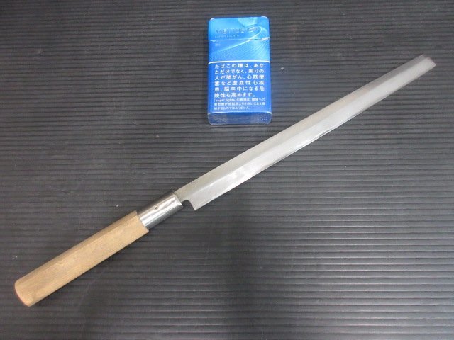 【赤字超特価，お買い得】 U814 堺 日本娘 / 蛸引包丁 刃渡り270mm 片刃 / たこ切り 和包丁打刃物 /(和包丁)｜売買されたオークション情報、yahooの商品情報をアーカイブ公開 - オークファン 包丁