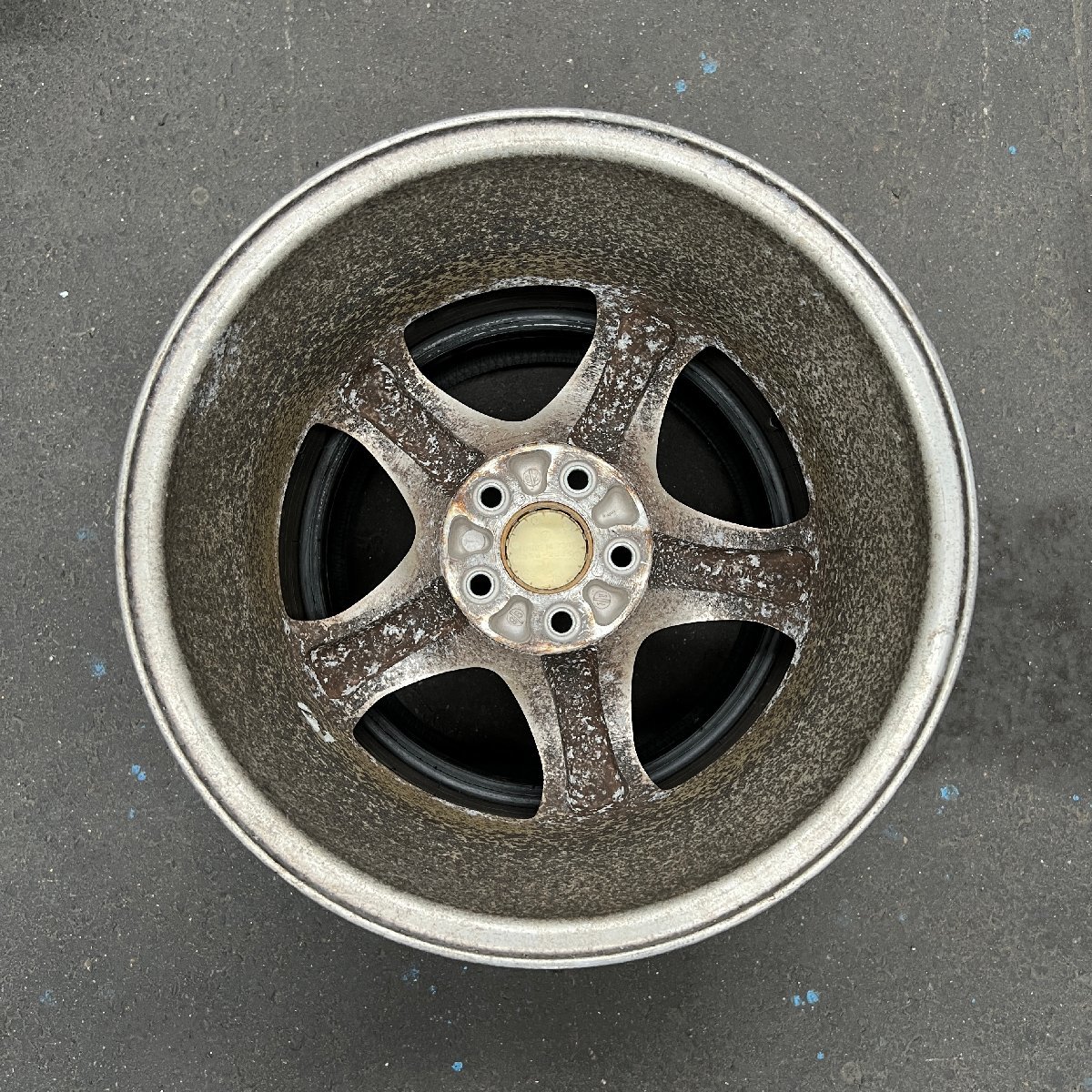 純正ホイール1本 インプレッサWRX GC8 STi 16×7JJ +53 100 5穴(純正品 