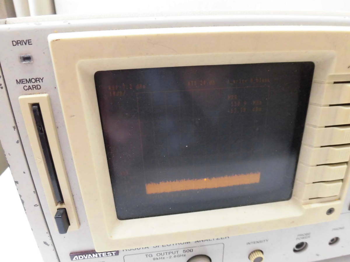 ADVANTEST アドバンテスト R3361A SPECTRUM ANALYZER スペクトラム