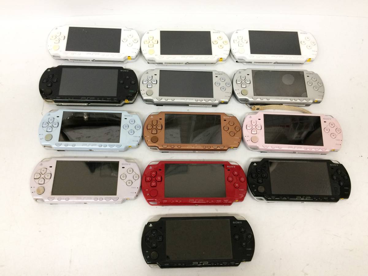 PSP 本体 計13台セット PSP-2000/PSP-1000 動作未確認 ジャンク まとめ売り SONY プレイステーション ポータブル z2-197/0/0(PSP2000シリーズ)｜売買されたオークション情報、yahooの商品情報をアーカイブ PSP本体