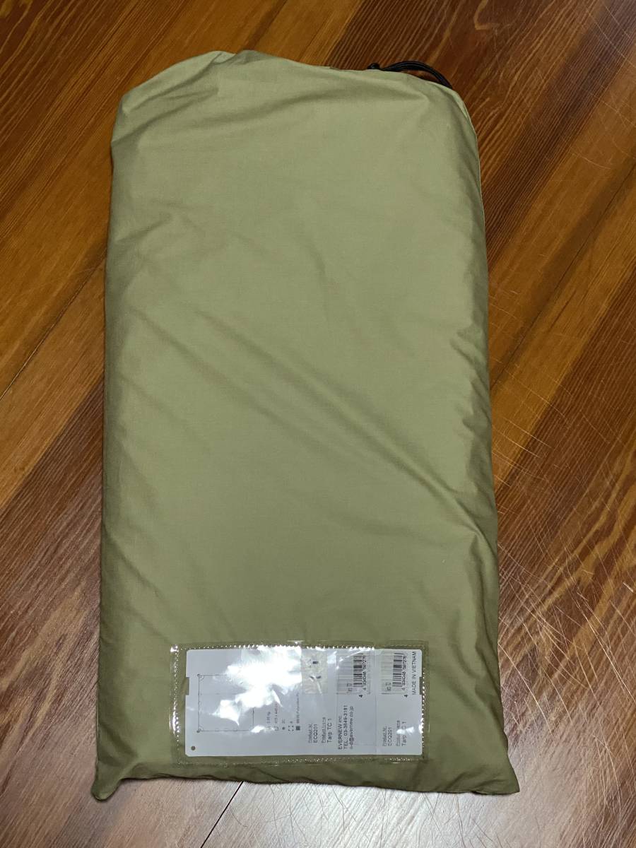 EVERNEW Tarp 1Tc エバニュー タープ コクーンカラー タトンカ