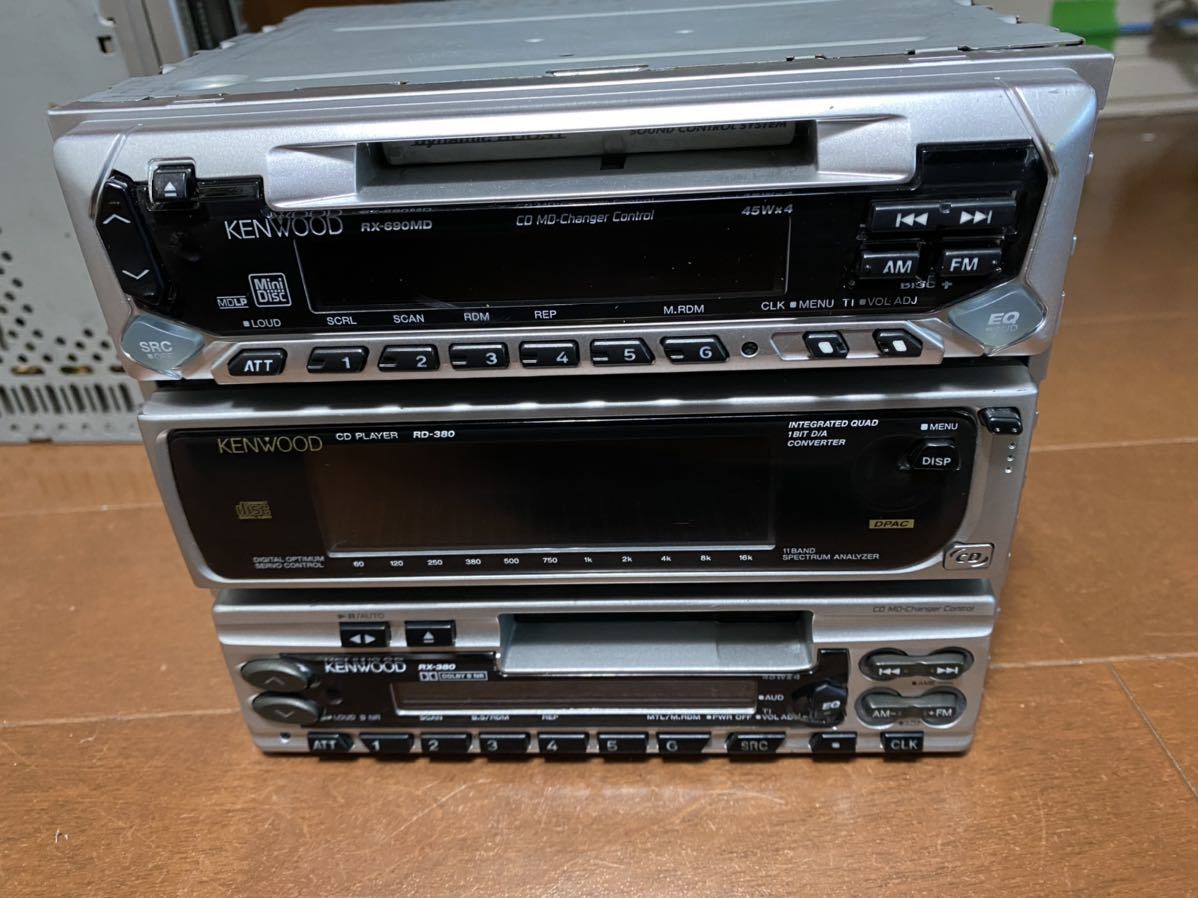 最新作，新作登場 KENWOOD カーオーディオ 3台 ジャンク(ケンウッド)｜売買されたオークション情報、yahooの商品情報をアーカイブ公開 - オークファン ケンウッド