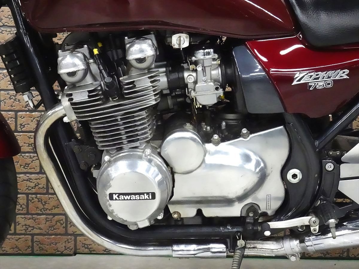 Kawasaki カワサキ ゼファー750 車検約3年付き！逆車フルパワーで希少
