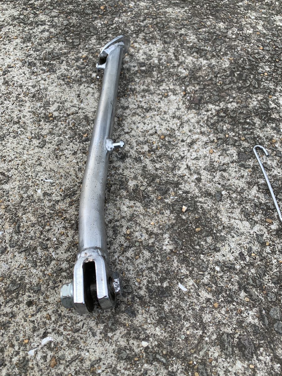 cbx400f cbx550 社外 メッキサイドスタンド 当時物 CBX400F